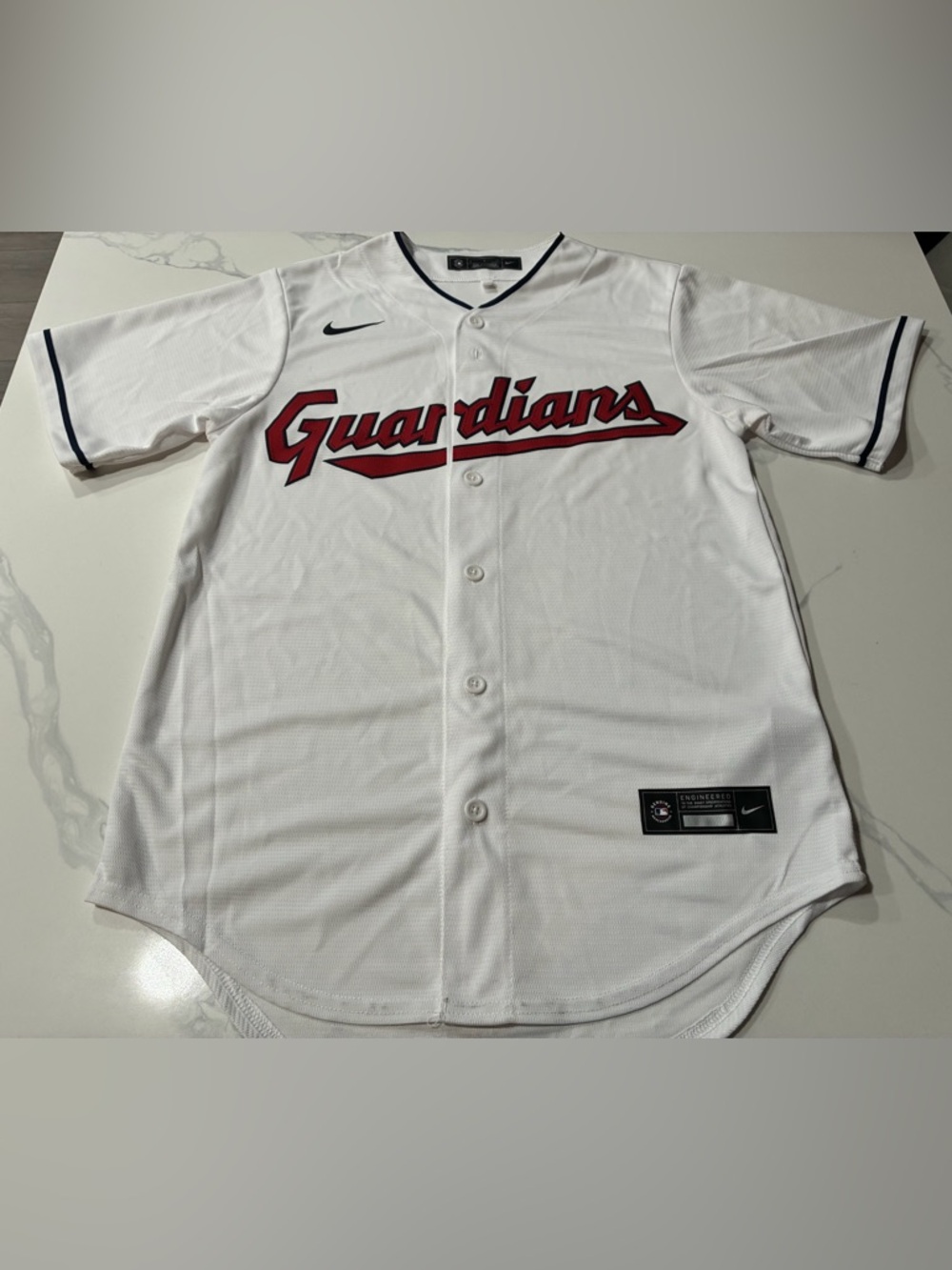Cleveland Guardians Men’s Nike Jersey (Small) Retails For $100